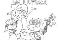 disney halloween coloring pages free