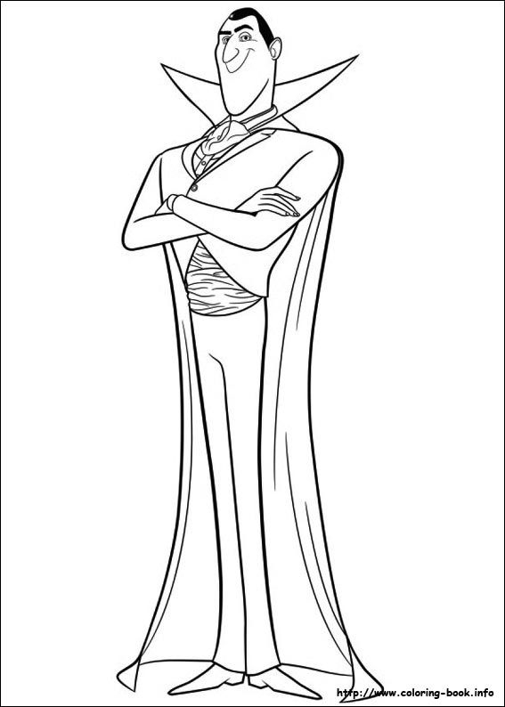 Hotel Transylvania Coloring Picture | Coloriage, Coloriage intérieur