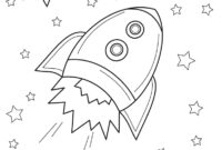 rocket coloring sheets
