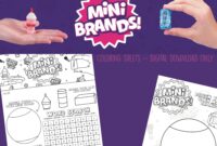 mini brands coloring pages mini brands coloring pages