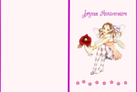 carte a imprimer anniversaire