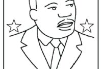 coloring pages of martin luther king