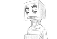 minecraft enderman coloring pages minecraft enderman coloring pages