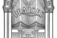 organ coloring pages
