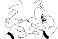 yellow sonic coloring pages yellow sonic coloring pages