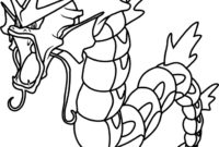 gyarados pokemon coloring page gyarados pokemon coloring page
