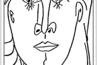 picasso coloring page picasso coloring page