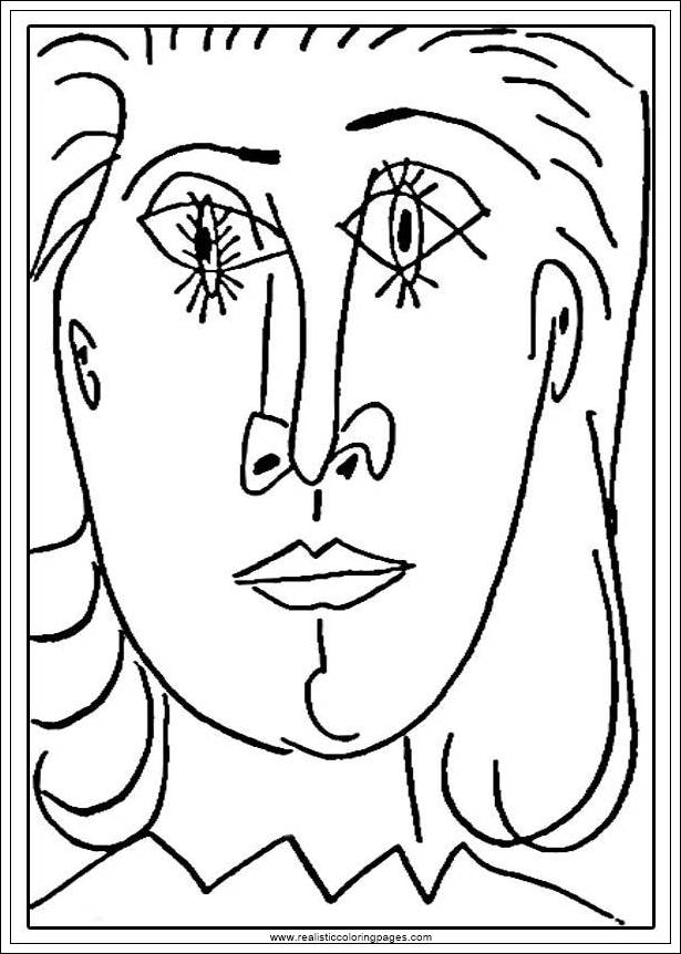 16 Pablo Picasso Coloring Pages - Printable Coloring Pages