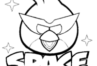 coloring page angry birds