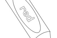 crayon coloring page crayon coloring page