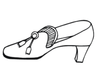 coloring pages shoes printable