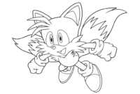 free sonic color pages