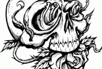 free skull coloring pages for adults free skull coloring pages for adults