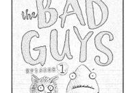 bad guys coloring page bad guys coloring page