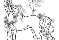 unicorn fairy coloring pages