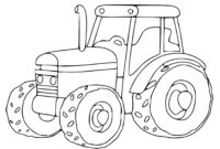 dessin de tracteur a imprimer dessin de tracteur a imprimer