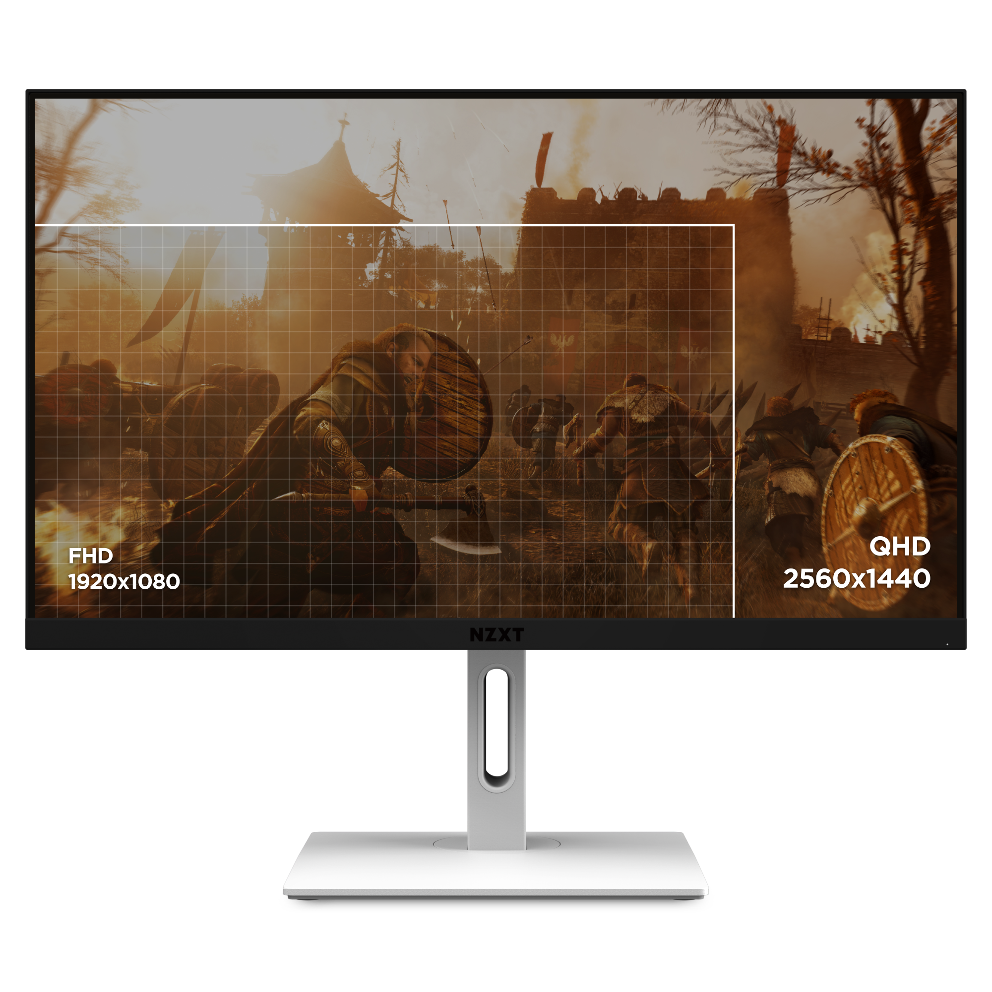 QHD Monitors | Premium Gaming Monitors | Gaming PCs | NZXT