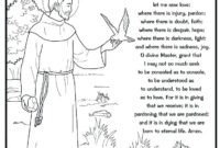saint francis of assisi coloring page saint francis of assisi coloring page