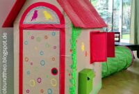haus aus karton basteln