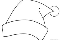 christmas hat printable christmas hat printable