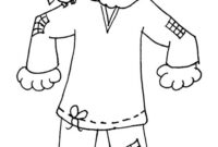 scarecrow color page