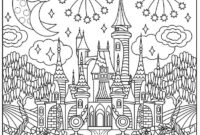fairy tale castle coloring page fairy tale castle coloring page