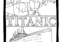 titantic coloring pages titantic coloring pages