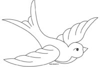 download dessin a imprimer oiseau en vol pics