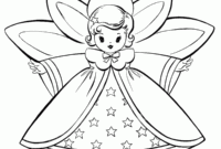 simple angel coloring page simple angel coloring page