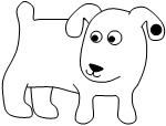 Dogs Colorful Day Coloring Sheet Sketch Coloring Page