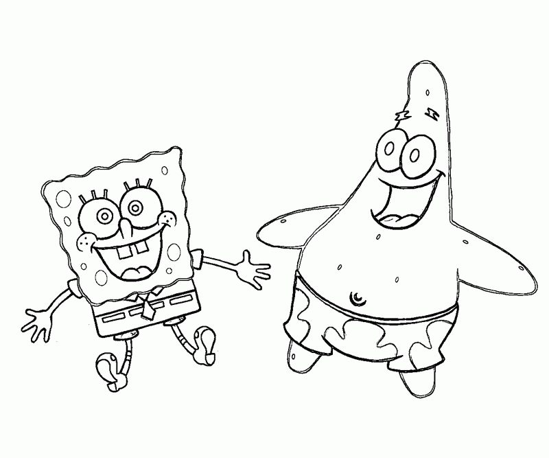 Coloring Pages Of Patrick Star - Coloring Home