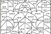 coloriage avec calcul