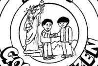 citizenship coloring pages