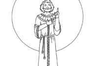 bible man coloring pages