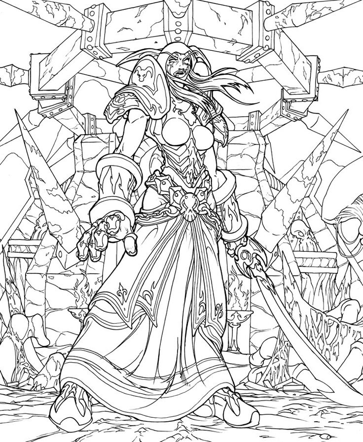23 best Warcraft coloring pages images on Pinterest | Print coloring