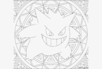 gastly haunter gengar coloring page gastly haunter gengar coloring page