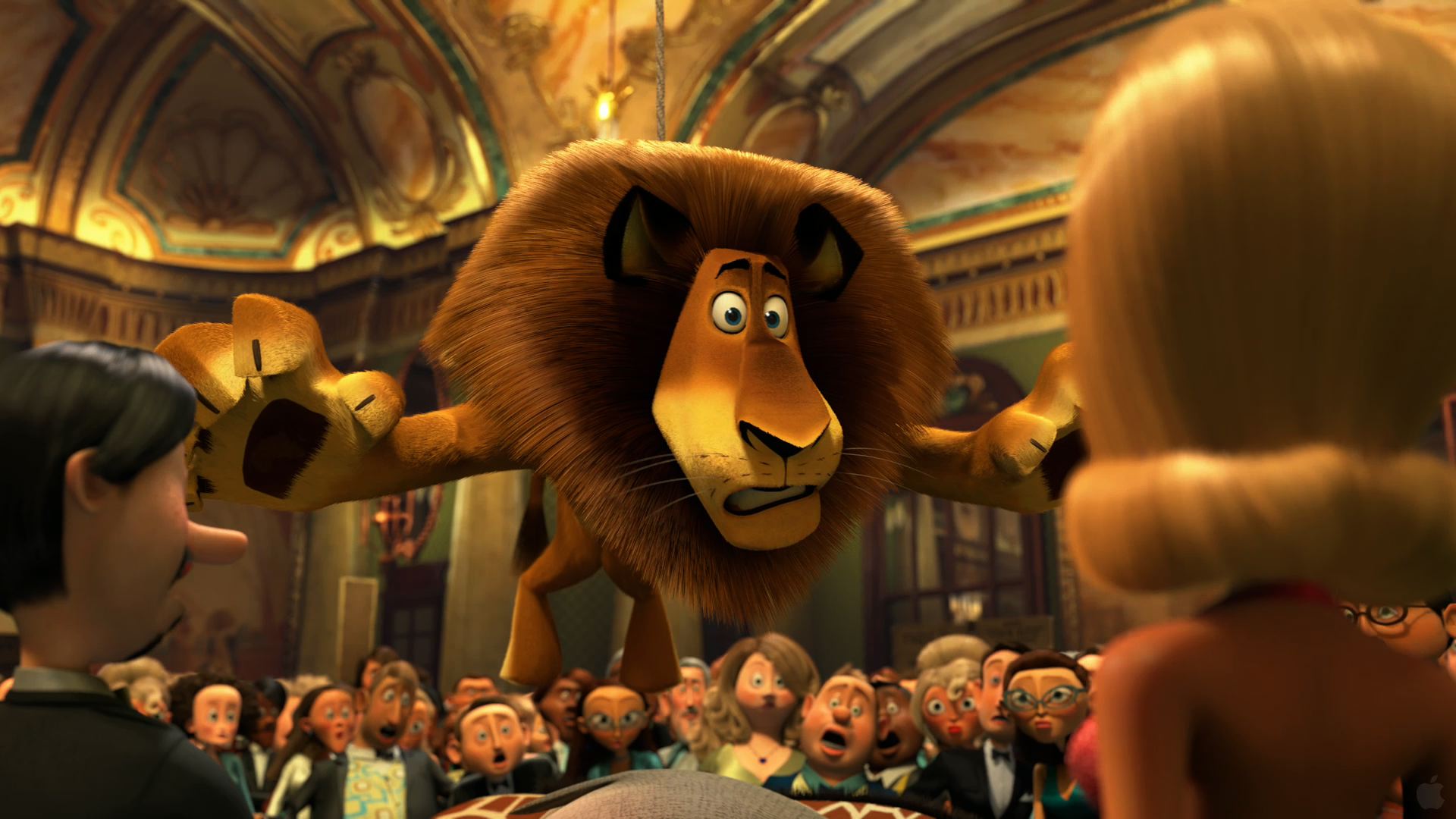 Alex the Lion in Madagascar 3: Europe’s Most Wanted Desktop Wallpaper