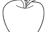 a is for apple coloring pages a is for apple coloring pages