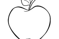 big apple coloring page
