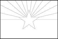arizona coloring page arizona coloring page
