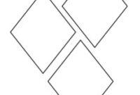 rhombus coloring page