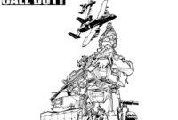 call of duty coloring pages printable