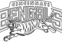 cincinnati bengals coloring pages cincinnati bengals coloring pages