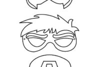 masque super heros a imprimer gratuit masque super heros a imprimer gratuit