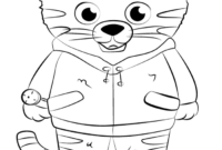 daniel tiger coloring page printable daniel tiger coloring page printable