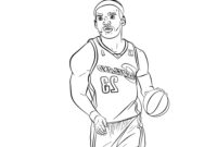 lebron james coloring pages