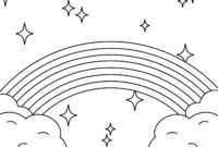 rainbow coloring pages printable free