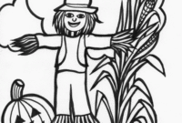 free printable scarecrow coloring pages free printable scarecrow coloring pages