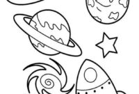 free printable space coloring pages