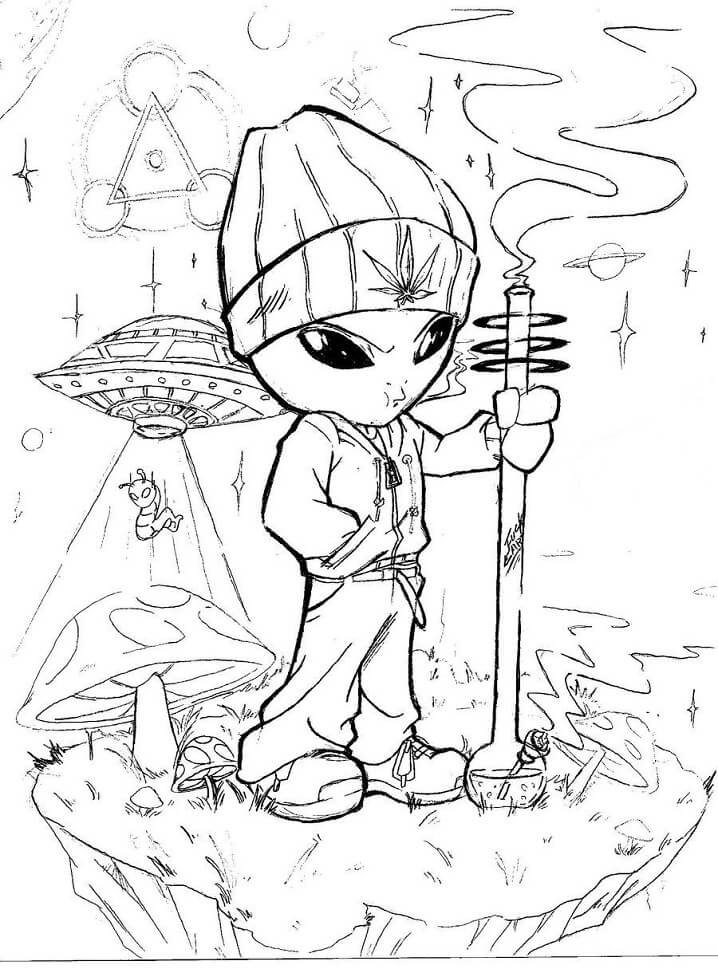 Stoner 8 Coloring Page - Free Printable Coloring Pages for Kids